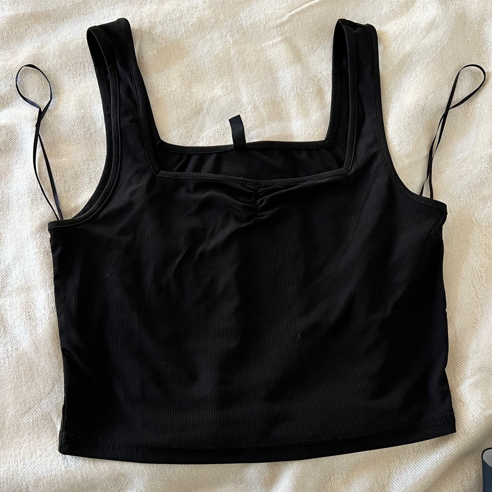 NWOT Black cami top